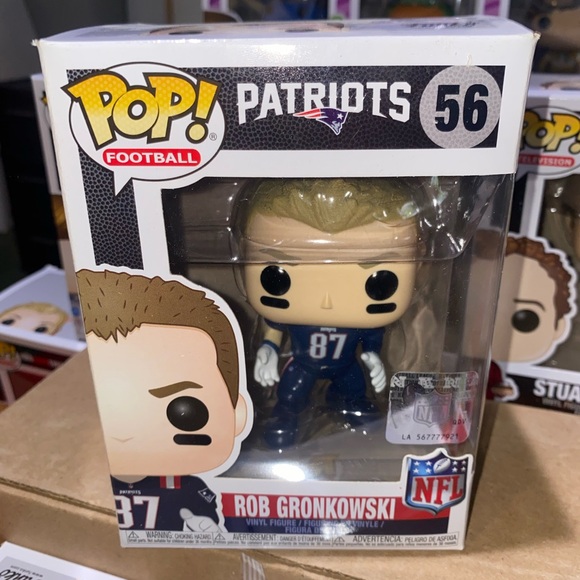 Funko Pop Nfl England Patriots Rob Gronkowski Figure #56 - Picture 2 of 3